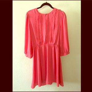 Coral- pink Woman’s Dress